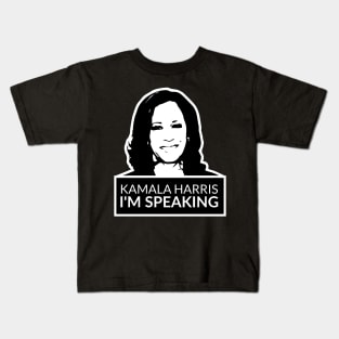 kamala harris im speaking Kids T-Shirt